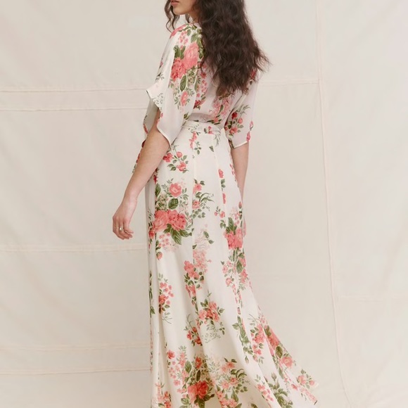 Reformation Winslow Dress Corsage - Picture 3 of 7